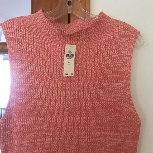 Anthropologie Mock Neck Midi Dress. Size L - Picture 5 of 6